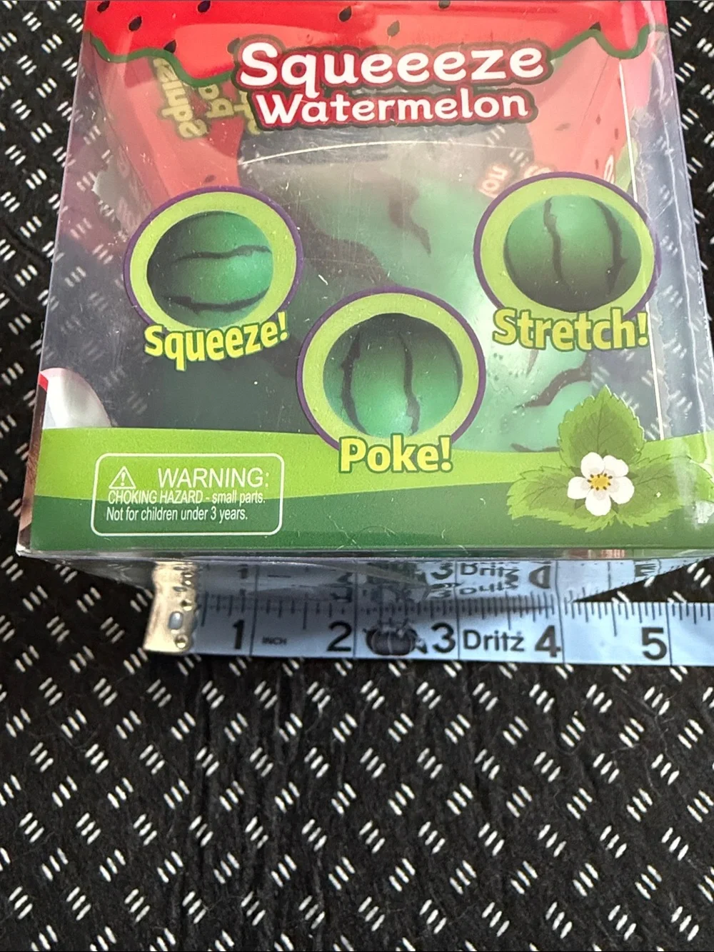 🛍MID SIZE WATERMELON SQUISHY Toy - Green 🛍